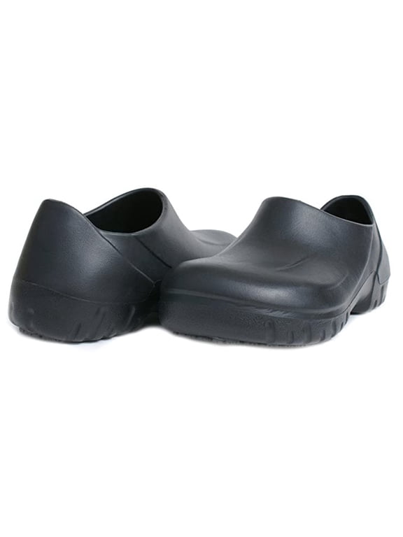 OwnShoe Unisex Slip Resistant Shoes Waterproof Work Clogs Pull-On Chef Shoes for Men Women