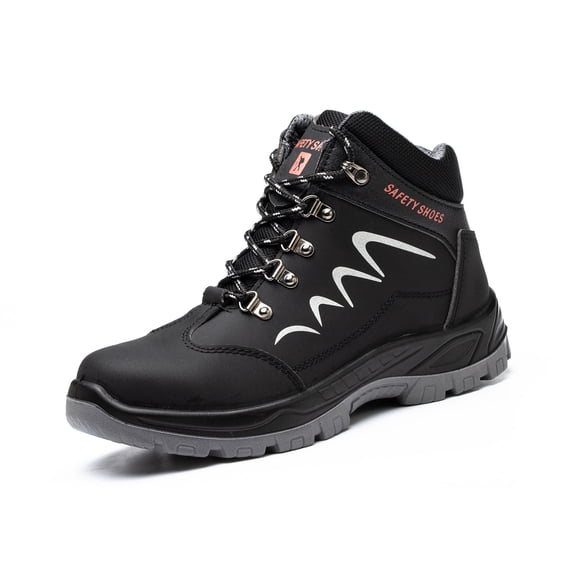 OwnShoe Waterproof Work Shoes Steel Toe Safety Sneakers Lightweight Industrial Work Boots