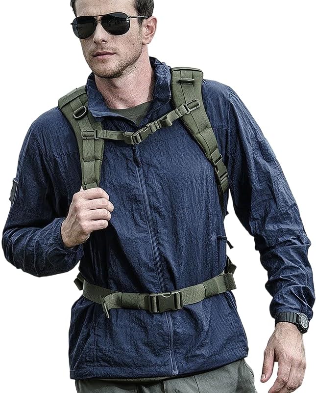 OwnShow Tactical Skin Rash Guard Clothing Summer Sunscreen Men's