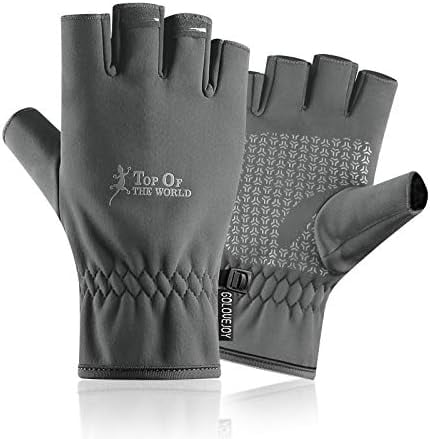 OwnShow Winter Warm Ice Fishing Gloves, Outdoor Sports Riding