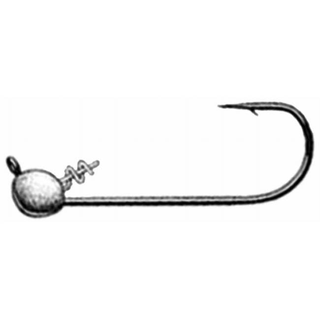 Owner 5151-034 Ultrahead Shaky Jighead 3/16 oz 4/0 Hook Black - Walmart.com
