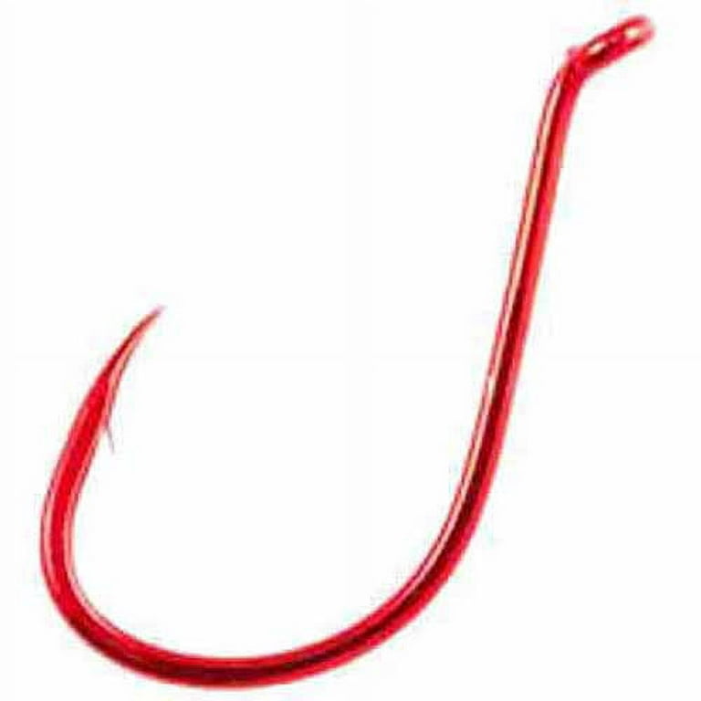 Owner 5315SD-073 SSW Side Drifting 5315 SD Hook #4, Red 50 Hooks Bulk Pro  Pack 