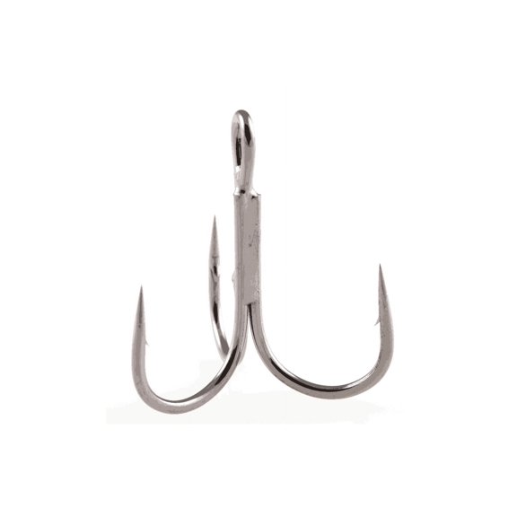 Owner 5636-011 Stinger-36 Treble Hook, Needle Point, Round, Size 10, 8pk, Black