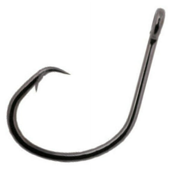 Owner American 4174-111 Mutu Hybrid Circle Hook, Size 1/0, Offset Point, Black