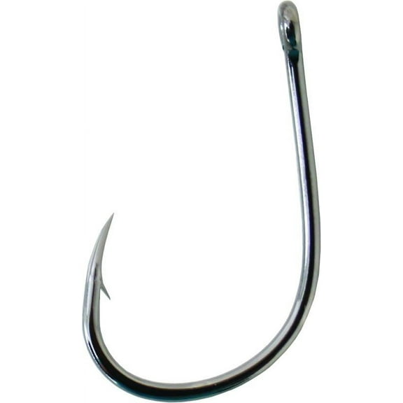 Owner American 5180-101 SSW Straight Eye Hook with Cutting Point, Size 1, Multi