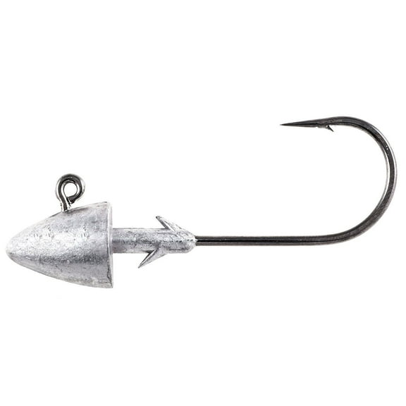 Owner 5148-121 Ultrahead Saltwater Bullet Jighead Hook, 3/4oz, Size 5/0, 3pk