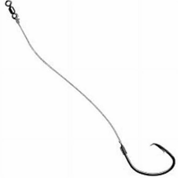 Owner Ghost Fluorocarbon Leader Mutu Light Circle Hook