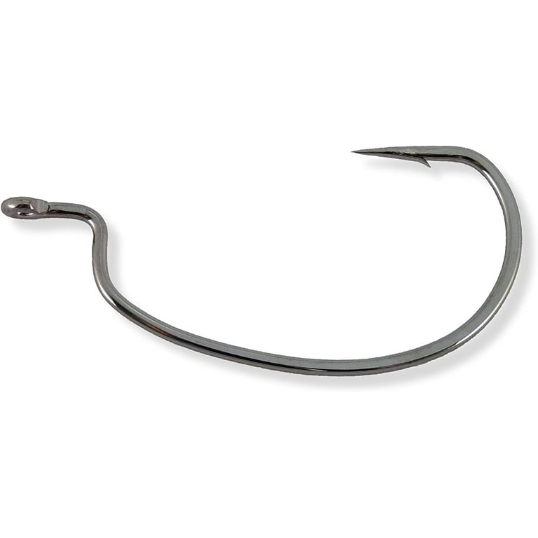 Owner Hooks Cutting Point Rig'N Hook Short Shank 5/0 Black Chrome -5137-151  