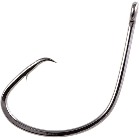 Owner Hooks Mutu Light Circle Hook Chrome Size 1, 8 Pack