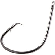 Owner Hooks Mutu Light Circle Hook Chrome Size 3/0 5 Pack 5114-131
