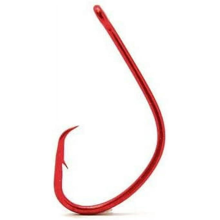 Owner Hooks Mutu Light Circle Hook Red Size 7/0 3 Pack 5114-173