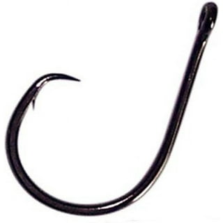  Eagle Claw L197BKGH-6/0 Lazer Circle Offset Hook, Size 6/0,  Black, Per 5 : Fishing Hooks : Sports & Outdoors