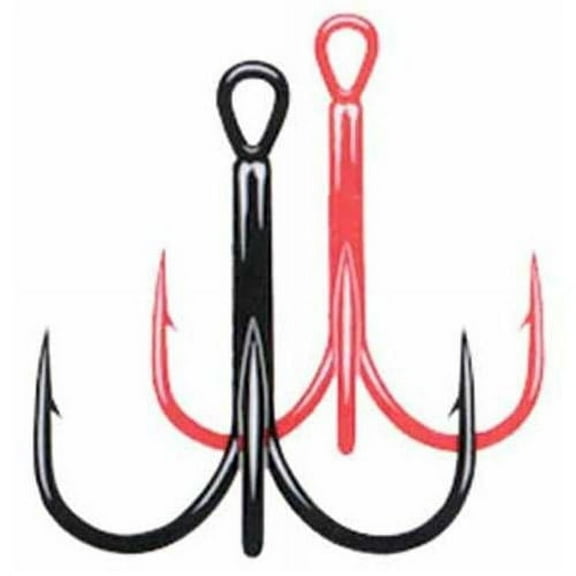 Owner Hooks Stinger Super Needle Point Treble Hook 5 8Pk Black Chrome