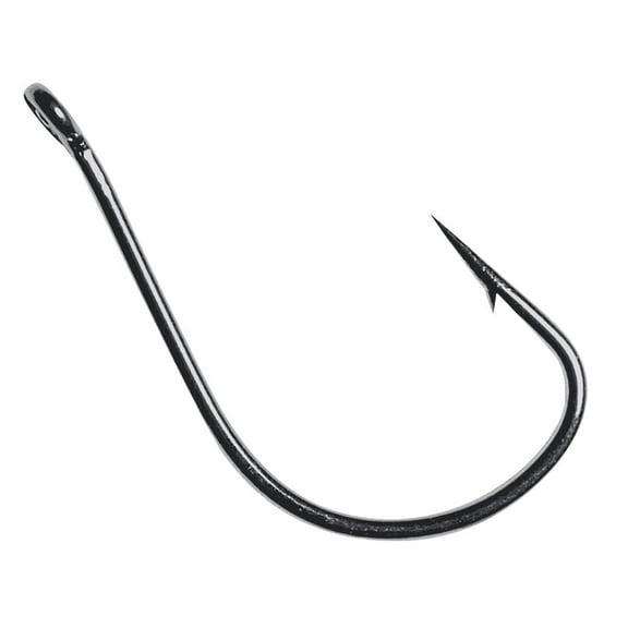 Owner Mosquito Light Hook #1/0 Black Chrome 7PK
