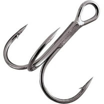 Owner 5641 ST-41 Treble Fishing Hook 1/0 - Black Chrome
