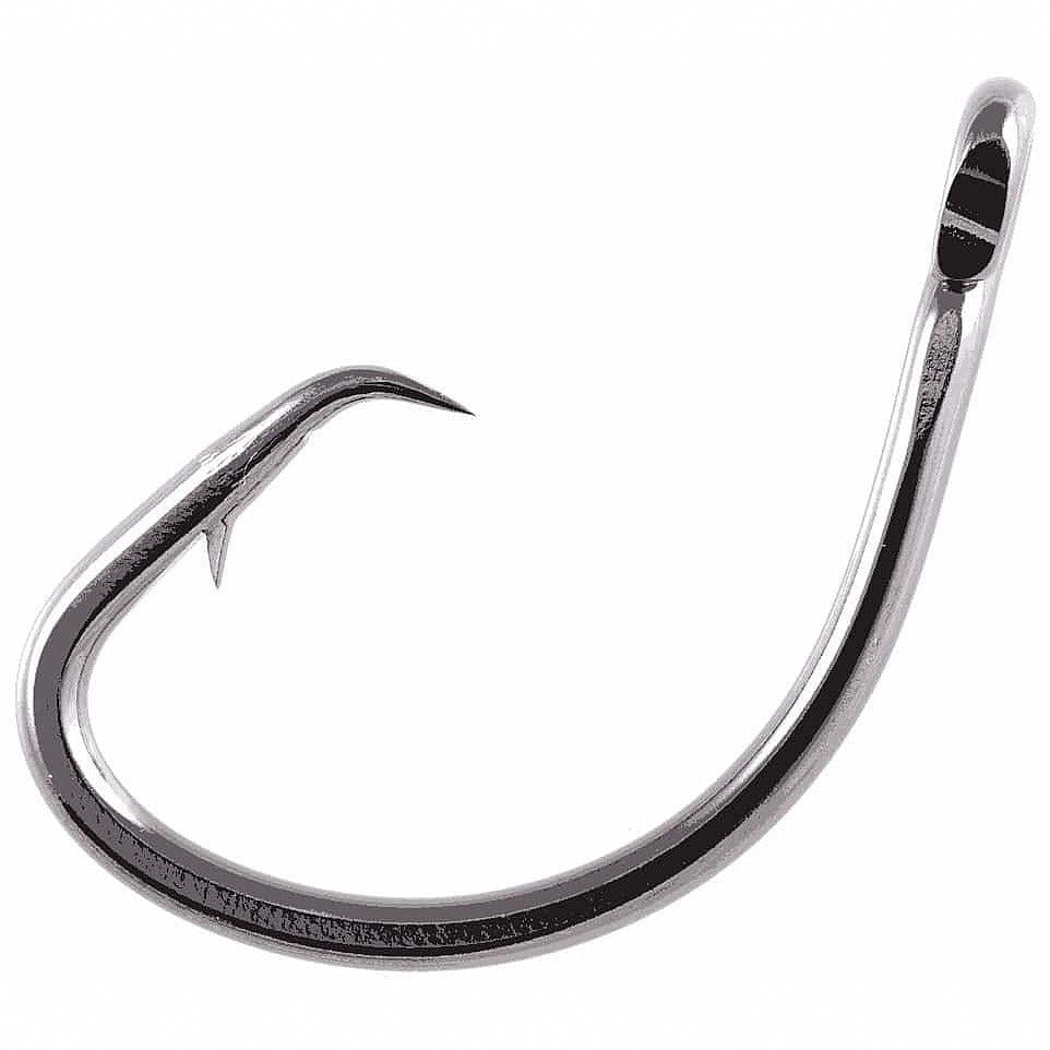 Owner Saltwater Hooks Sz3/0 Black Chrome Mutu Circle 28pk, 5363-131