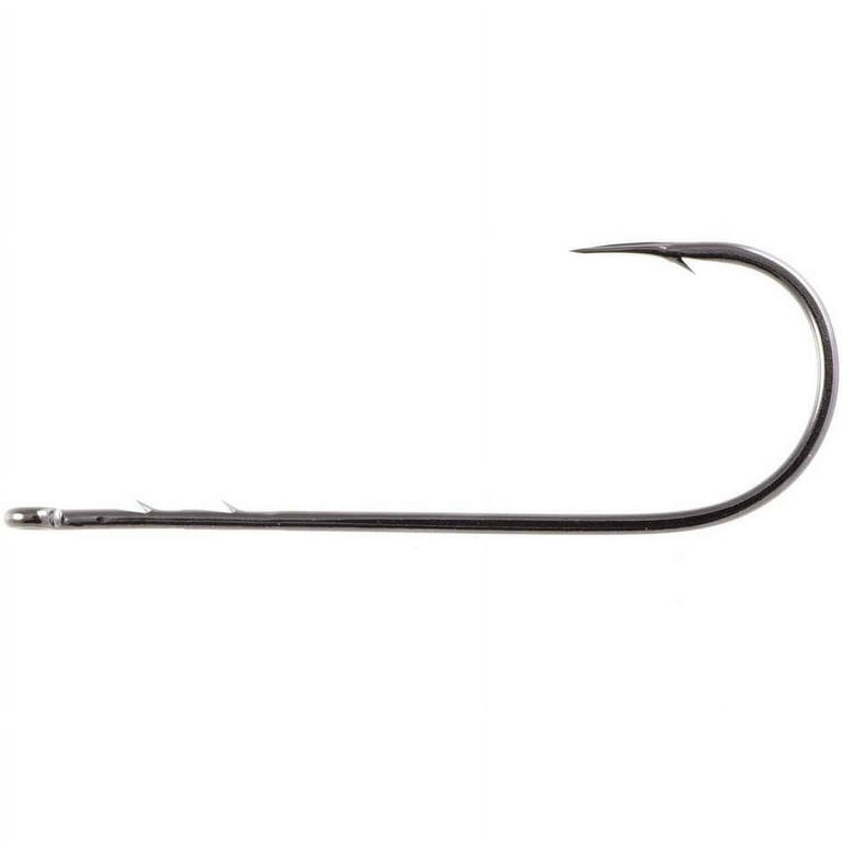 Owner Straight Shank Worm Hook 6-Pack, 1/0