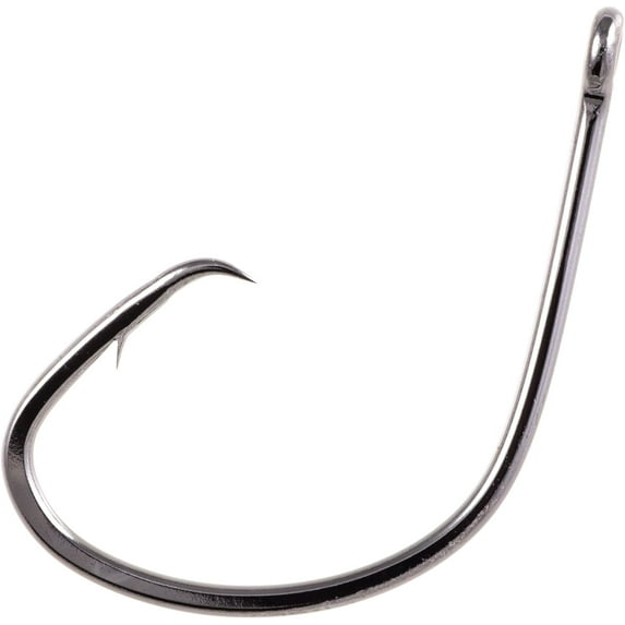 Owner Tournament Mutu Light Circle Hook Chrome Size 4 9PK 5114T-071
