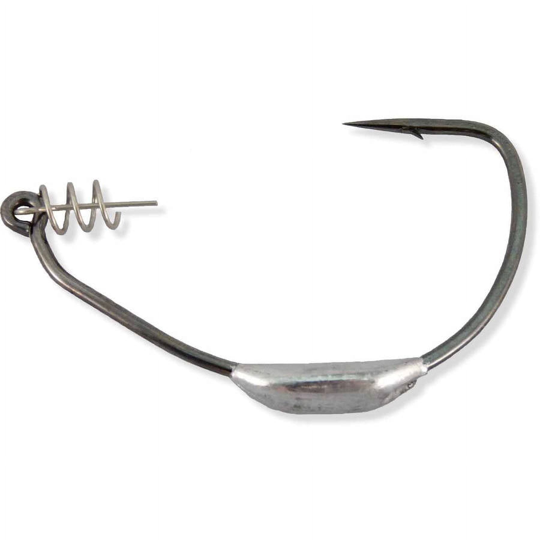 Owner Beast TwistLock Weighted Hooks Size 4/0- 1/8 Oz- M - Black Chrome 3Pk