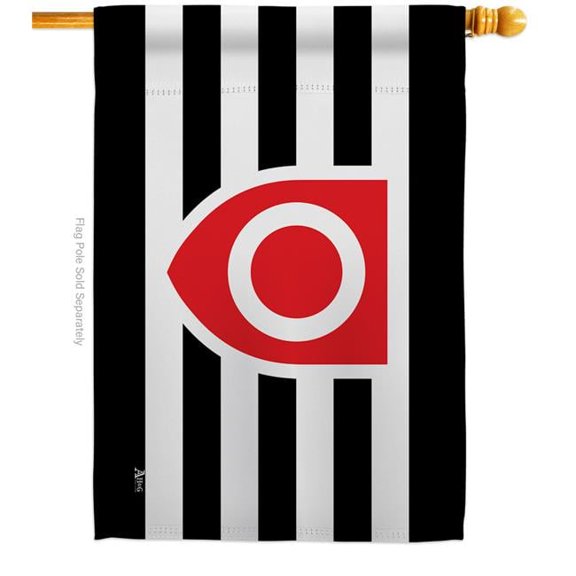 Ownership Tanos Support Pride 28 x 40 in. Double-Sided Decorative Horizontal House Flags for Decoration Banner Garden Yard Gift
