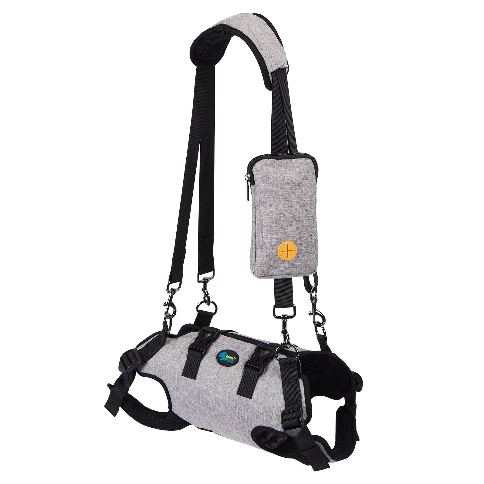 Ownpets Upgraded Dog Sling Harness, Outdoor Sling Bag for Spine Protection, Whole Body Support, Support Vest to Assist Aged Dogs, Size XL