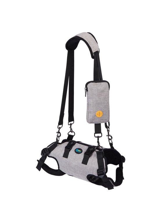 Upgraded Dog Sling Harness, Outdoor Sling Bag for Spine Protection, Whole Body Support, Support Vest to Assist Aged Dogs, Size XL