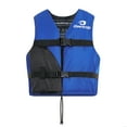 thumbnail image 1 of Owntop Adult Life Jacket Swim Vest,Flotation Buoyancy Aid Safety Jacket with Adjustable Buckle for Swimming Surfing Boating Kayaking,Blue Black, 1 of 8