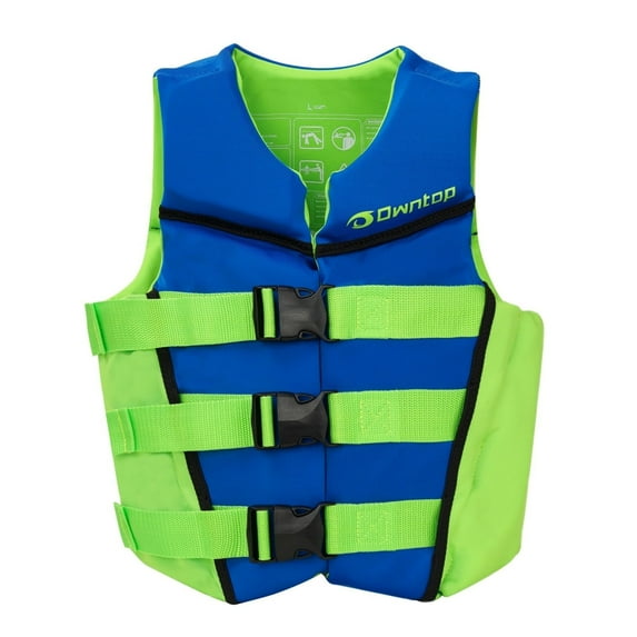 Koorium Kids Life Jacket Swim Vest Youth,Lightweight Quick-Dry,Adjustable Buckles Zipper,Kayak, Swimming Training, Boating Watersports