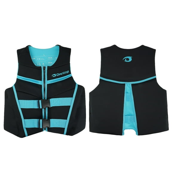 Koorium Kids Swim Vest Life Jacket Youth,Toddler Flotation Buoyancy Swimsuit Trainer Vests Swimming Aid Jacket for Boys/Girls,Black