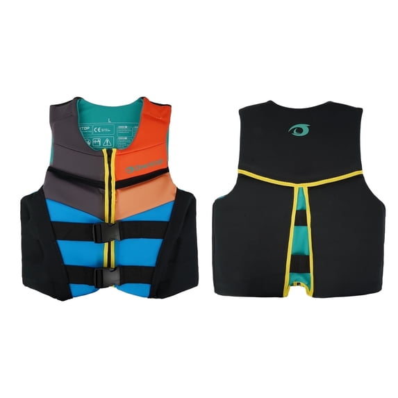 Koorium Kids Swim Vest Life Jacket Youth,Toddler Flotation Buoyancy Swimsuit Trainer Vests Swimming Aid Jacket for Boys/Girls,Multi-color