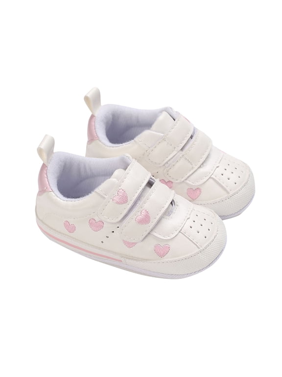 Baby Boys Girls Lightweight Shoes Non-Slip Rubber Soft Sole Sneakers Infant First Walking Toddler Crib Shoes