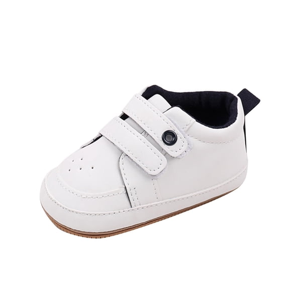 Owordtank Baby Girls Boys Shoes Soft Anti-Slip Sole Newborn First Walkers High Top Canvas Denim Unisex Infant Sneaker