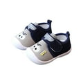 thumbnail image 1 of Owordtank Baby Girls Boys Squeaky Flat Shoes Lightweight Breathable Non-Slip Sneakers Infant First Walking Shoes Outdoor Indoor, 1 of 4