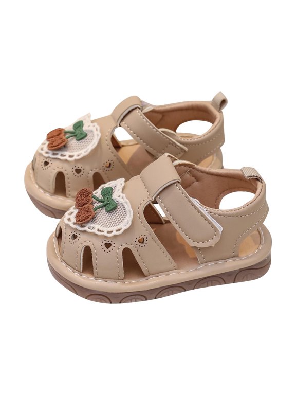Baby Girls Sandals Summer Shoes Outdoor First Walker Toddler Girls Shoes For Summer