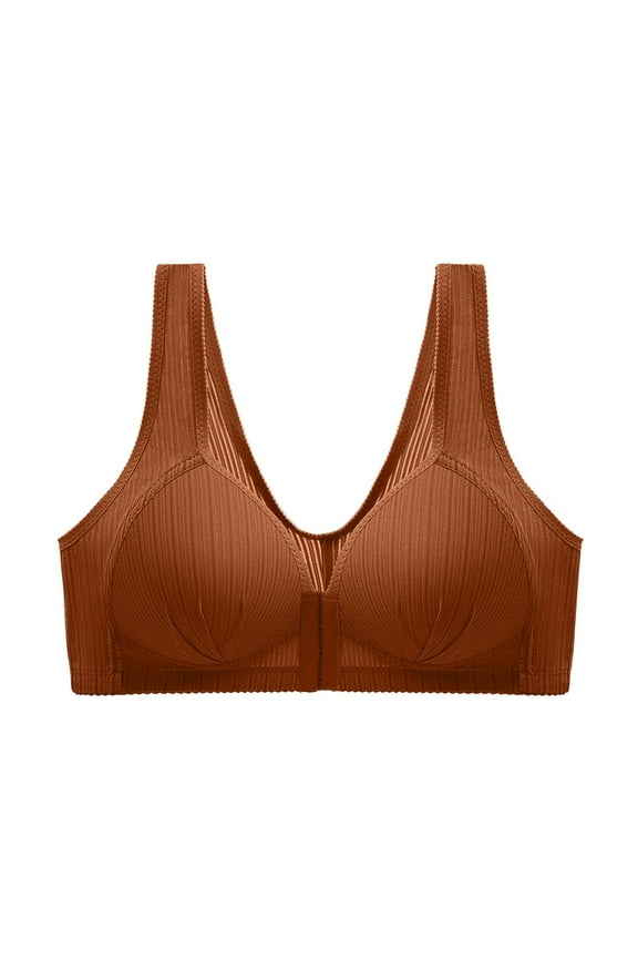 Bras for Women Front Closure Wirefree Underwear Everyday