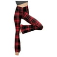thumbnail image 1 of Owordtank Flare Yoga Pants High Waisted Stretchy Bell Bottom Pants Workout Trousers, 1 of 1