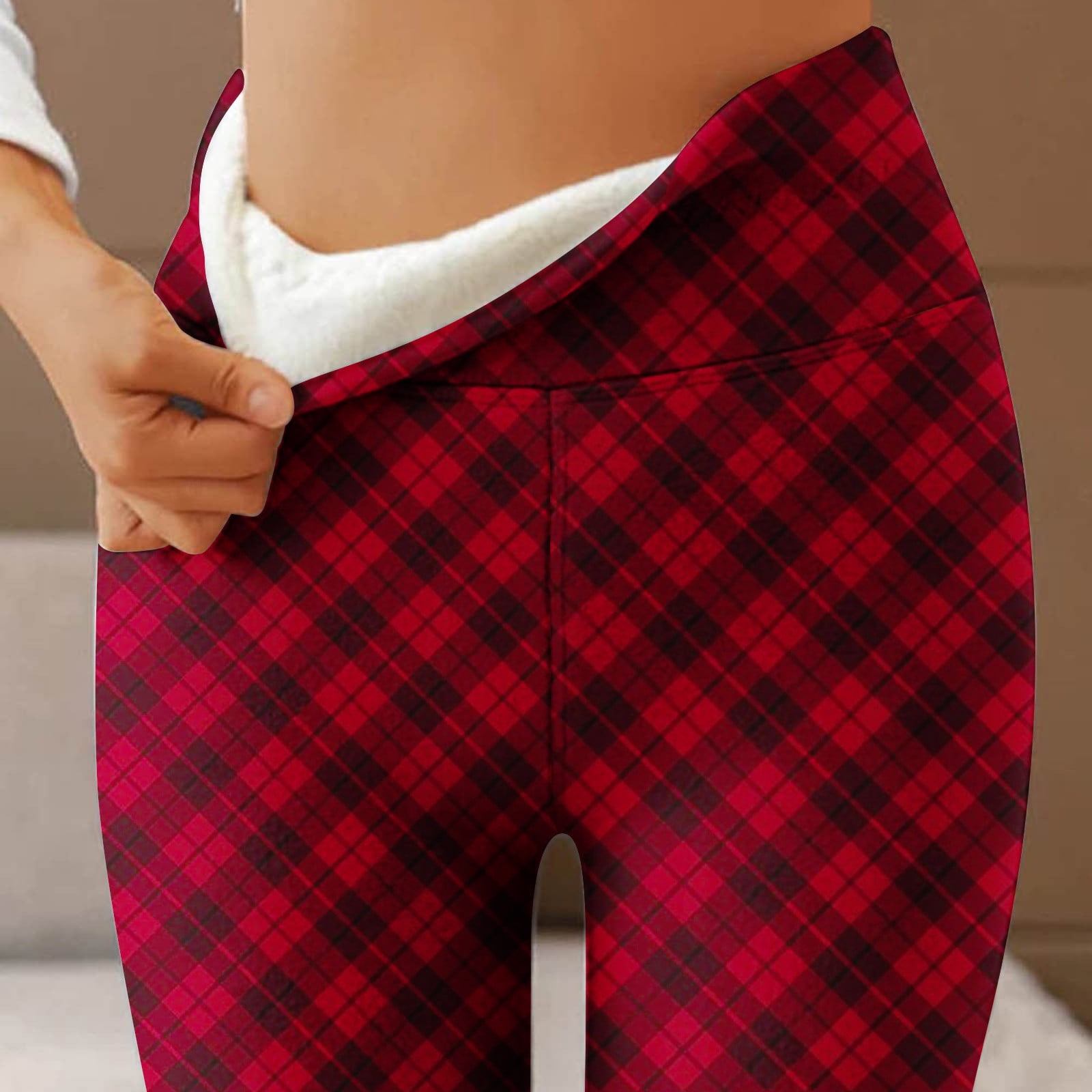 Owordtank Fleece Lined Warm Pants for Women Winter Cold Weather