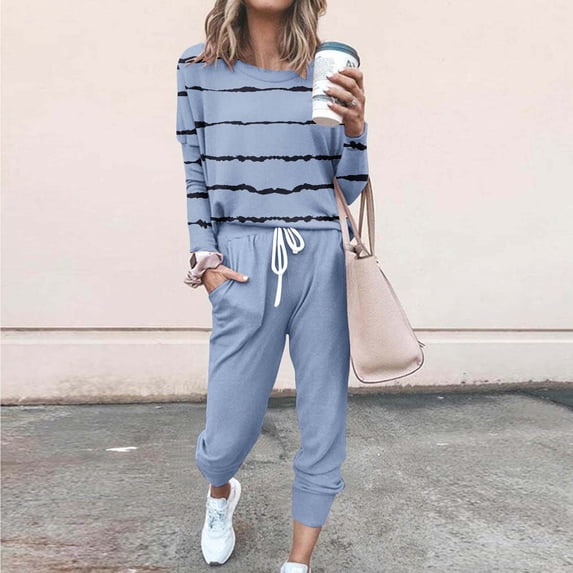 Owordtank Plus Size Sweatsuits for Women Sets 2 Piece Outfits Casual Lounge Sets Two Piece Sweat Suits S-5XL Fashion New Arrivals