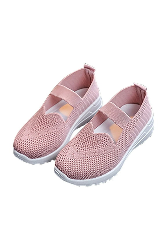 Slip On Walking Shoes Girls Soft Sole Athletic Shoes Casual Breathable Running Sneakers for Toddler Boys