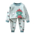 thumbnail image 1 of Owordtank Toddler Baby Girl Fall Winter Clothes Bear Embroidered Long Sleeve Sweatshirt Pants Outfits Set 2Pcs Sweatsuit, 1 of 5