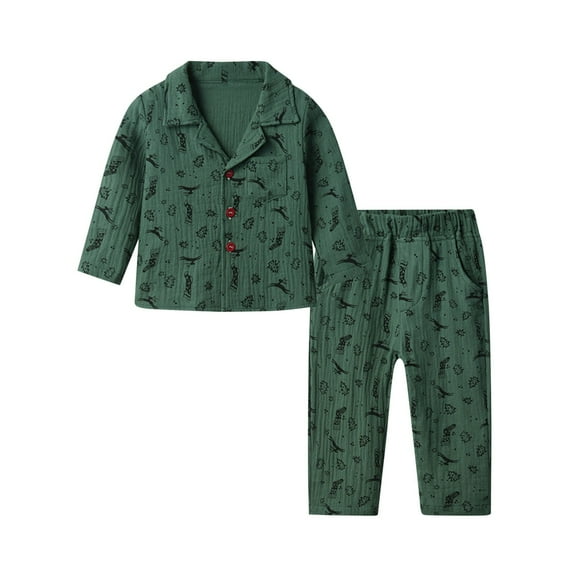 Owordtank Toddler Girl Boy Christmas Outfits Solid Color Cotton Hooded Sweater Two Sports Suit Baby Cute Clothes