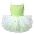 thumbnail image 1 of Owordtank Toddler Girls Ballet Skirted Leotards Strap Tutu Dress Party Outfits for Dance, 1 of 4