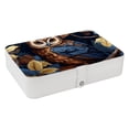 thumbnail image 1 of Owt PU Leather Bracelet Holder Jewelry Organizer Box with Removable Compartment - Portable Organize Storage Case, 1 of 6