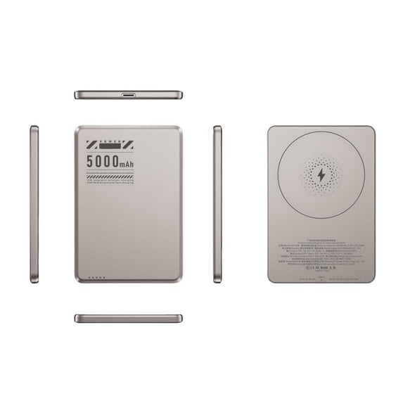 Owyfho 20W PD 15W Wireless Fast Charge 5000mAh Portable Magsafe Power Bank for iPhone 16 15 14 Samsung