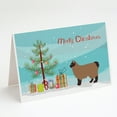 thumbnail image 1 of Owyhee Bob 2 Cat Merry Christmas Greeting Cards and Envelopes Pack of 8, 1 of 2