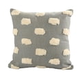 thumbnail image 1 of LR Home Textured Pom Pom Polka Dot Throw Pillow, 1 of 10