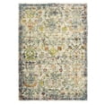 thumbnail image 1 of Laddha Home Designs 1.75' x 3' Loomed Damask Floral Area Throw Rug - Gray and Green, 1 of 7