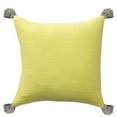 thumbnail image 1 of Ox Bay Amai 20" x 20" Lemonade Yellow Ultra-Soft Turkish Cotton Adult Decorative Throw Pillow, 1 of 9