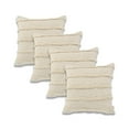 thumbnail image 1 of Ox Bay Birch Solid Organic Cotton Square 4 Piece Pillow Cover Set, 1 of 6