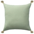 thumbnail image 1 of Ox Bay Brinley Light Turquoise Striped Ultra-Soft Turkish Cotton Adult Decorative Throw Pillow, 1 of 9